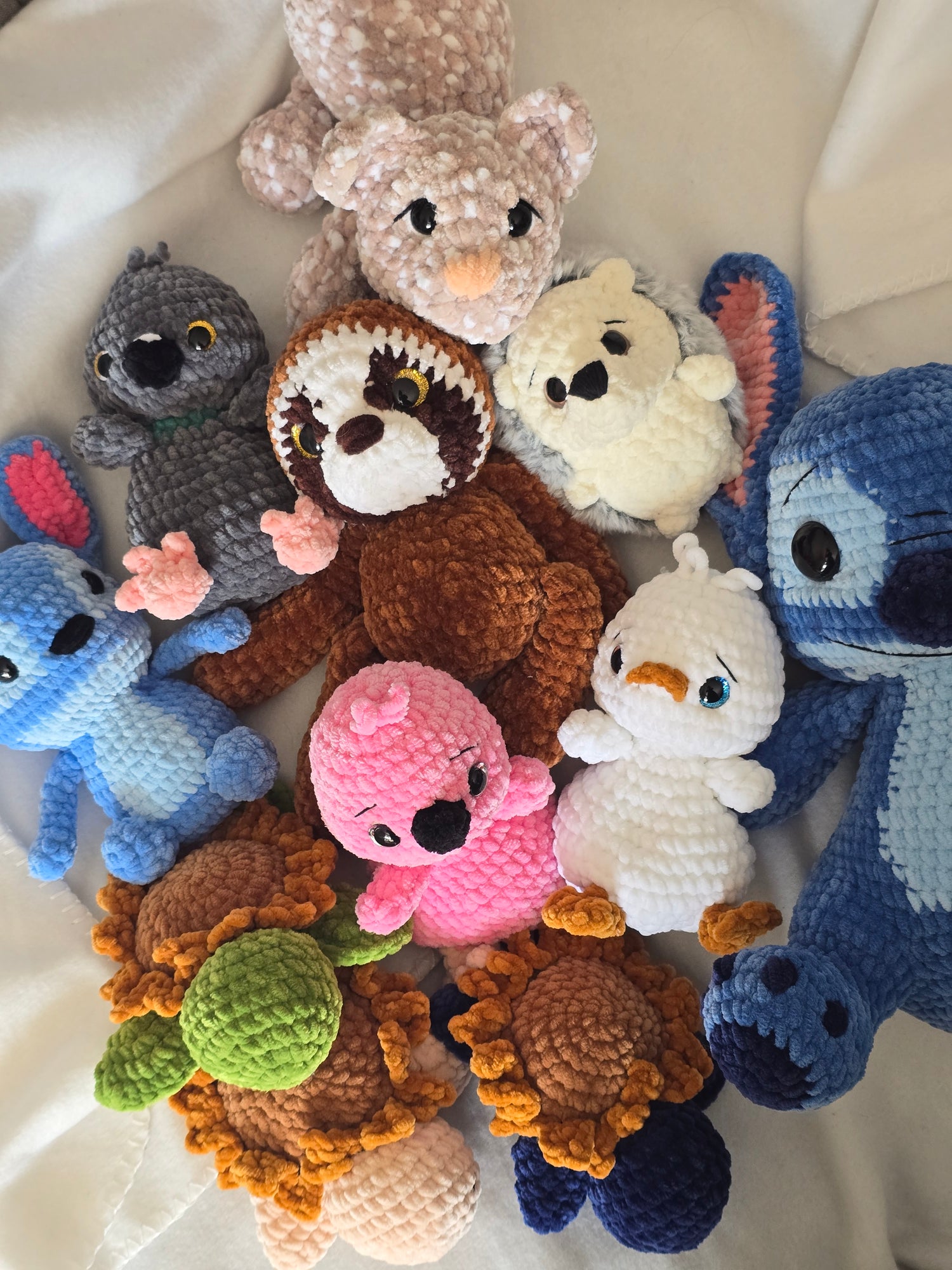 Peluches stock immédiat